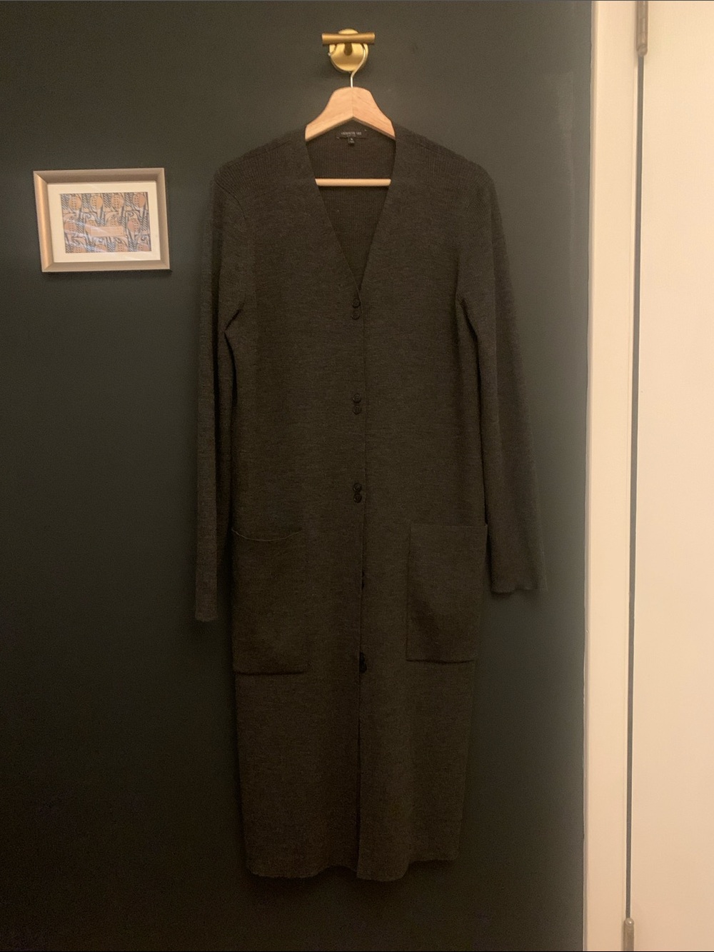 Lafayette 148 New York long wool cardigan
